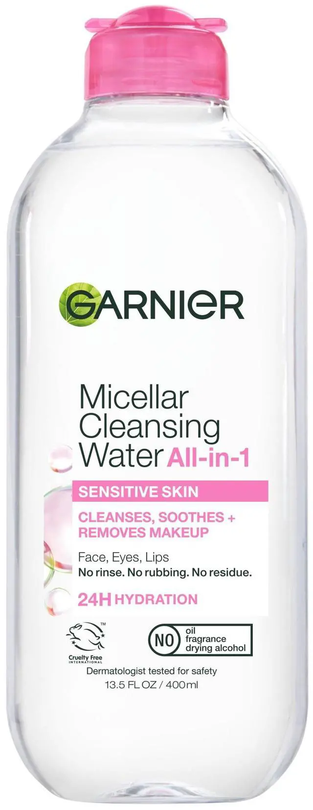 Main image of Garnier SkinActive Micellar Cleansing Water All in 1 Makeup Remover, Face Cleanser, 13.5 fl oz