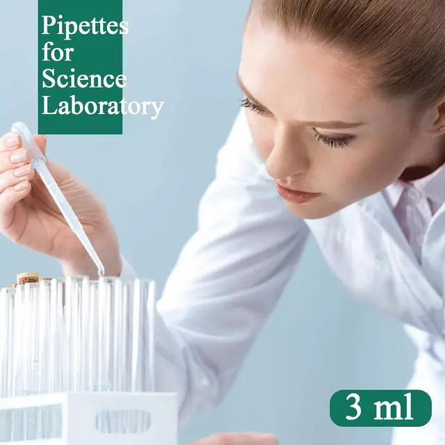 Alt view image 4 of 6 - Moveland 3mL Disposable Plastic Pipettes for Makeup Tool, Class, Crafting