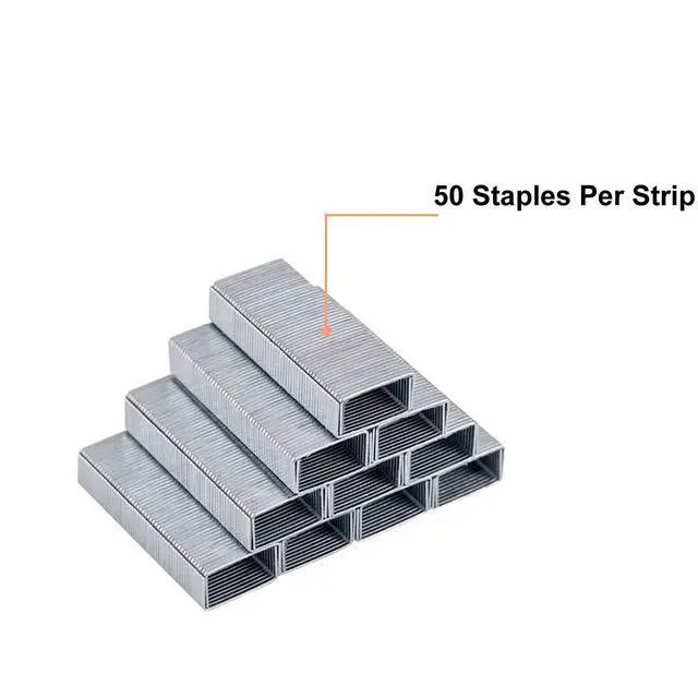 Alt view image 6 of 7 - Alsisk No.10 Mini Staples 20,000PCS Silver (Smaller Than Standard Staples)