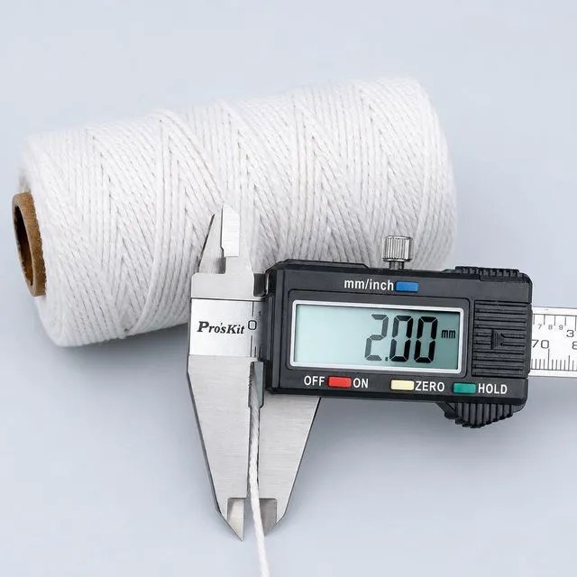 Alt view image 2 of 6 - G2PLUS 2MM Cotton Bakers Twine, 328 Feet White String for Craft & Cooking