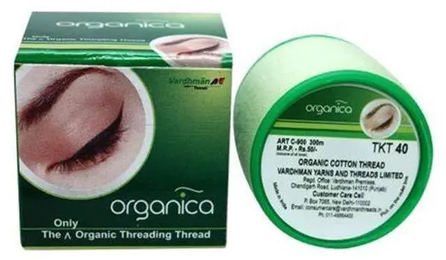 Alt view image 4 of 5 - Organica Face & Eyebrow Threading Thread, Organic, 1 Spool, Hair Removal Tool for Eyebrow Makeup, Facial Dermaplaning, Epilator