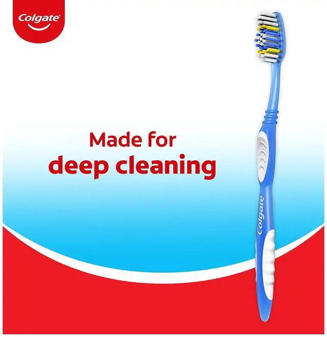 Alt view image 4 of 6 - Colgate Extra Clean Adult Toothbrushes, Soft, 6-Pack