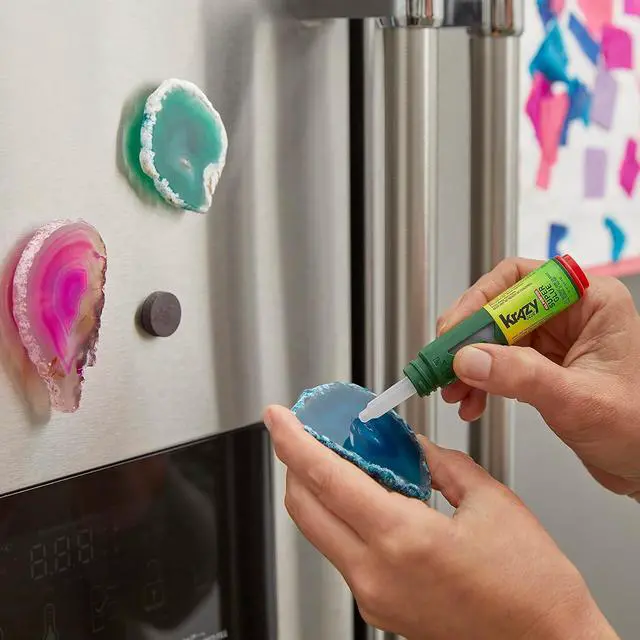 Alt view image 5 of 5 - Krazy Glue All Purpose Precision Control Superglue Pen 4g Clear Fast-Drying Adhesive One-Drop Applicator for Plastic Ceramic Wood Rubber Metal Leather & More
