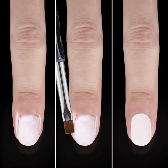 Alt view image 6 of 7 - 3-Piece Nail Art Clean Up and Cuticle Polish Removal Brush Set