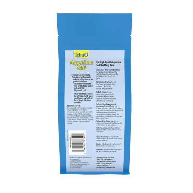 Alt view image 4 of 7 - Tetra Aquarium Salt 16 oz for Freshwater Fish Tanks