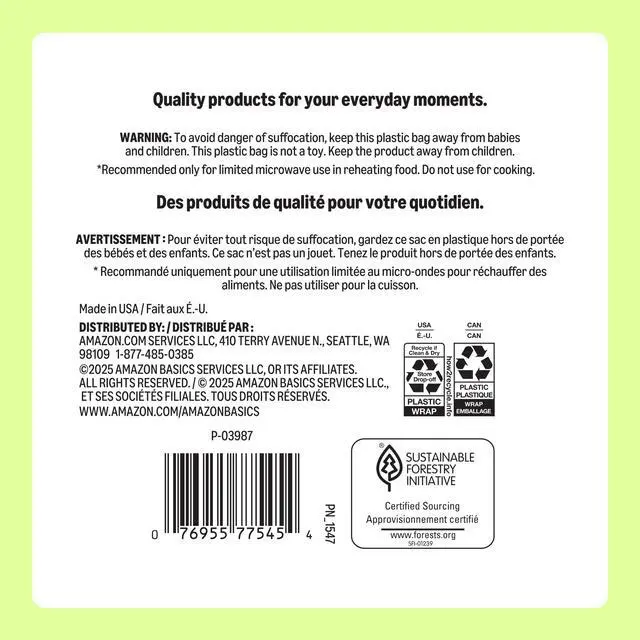 Alt view image 2 of 6 - Amazon Basics Disposable Paper Plates, 8.62 Inch, Microwave-Safe, Cut Resistant, Soak-Proof, 100 Count