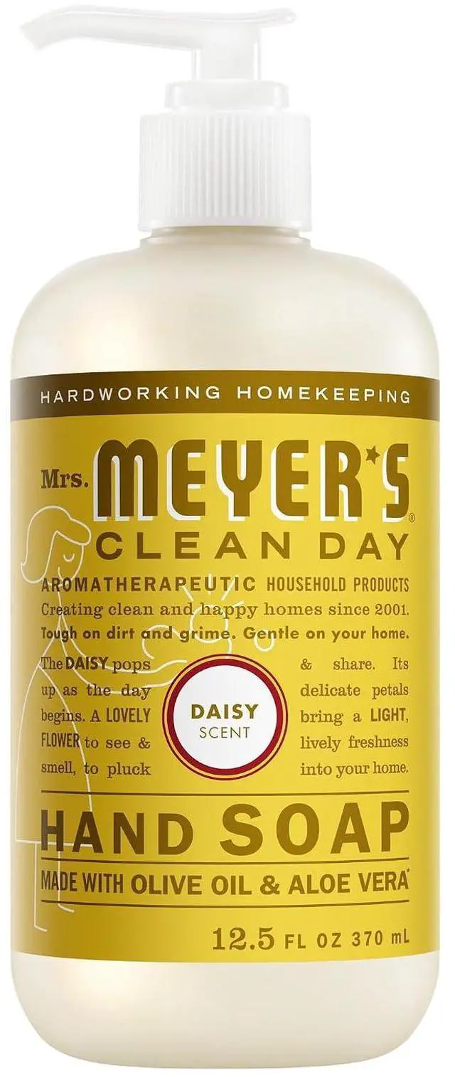 Main image of Mrs. Meyer's Clean Day Hand Soap, Daisy Scent, 12.5Fl Oz Bottle