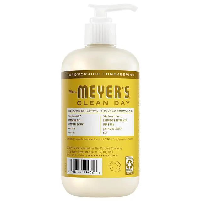 Alt view image 3 of 7 - Mrs. Meyer's Clean Day Hand Soap, Daisy Scent, 12.5Fl Oz Bottle
