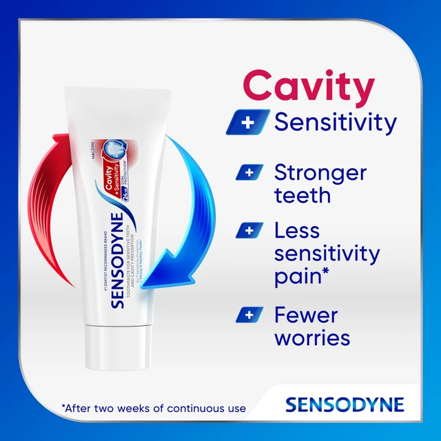 Alt view image 5 of 7 - Sensodyne Cavity and Sensitivity Toothpaste, 2.7oz