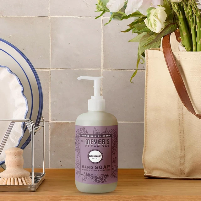 Alt view image 3 of 7 - Mrs. Meyer's Clean Day Hand Soap, Elderberry Scent, 12.5 fl oz