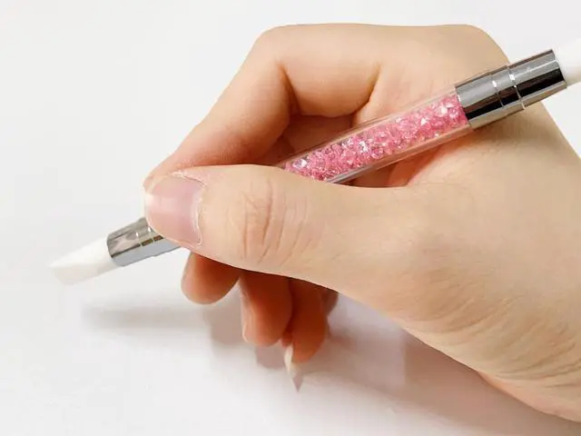 Alt view image 3 of 4 - FULINJOY 5pcs Nail Sculpture Pen - Dual Tipped Silicone Nail Tools, Acrylic Pen & Brushes for Resin, Design Tools for Foil Carving & Drawing Effects