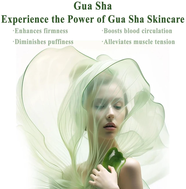 Alt view image 6 of 7 - Gua Sha Facial Tool for Lymphatic Drainage Massager
