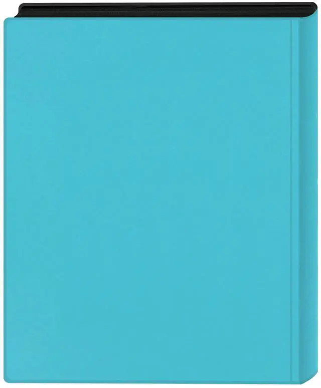 Alt view image 3 of 3 - Pioneer Photo Albums KZ-46/AQ Aqua Blue Mini Frame Cover Photo Album 4"x6"