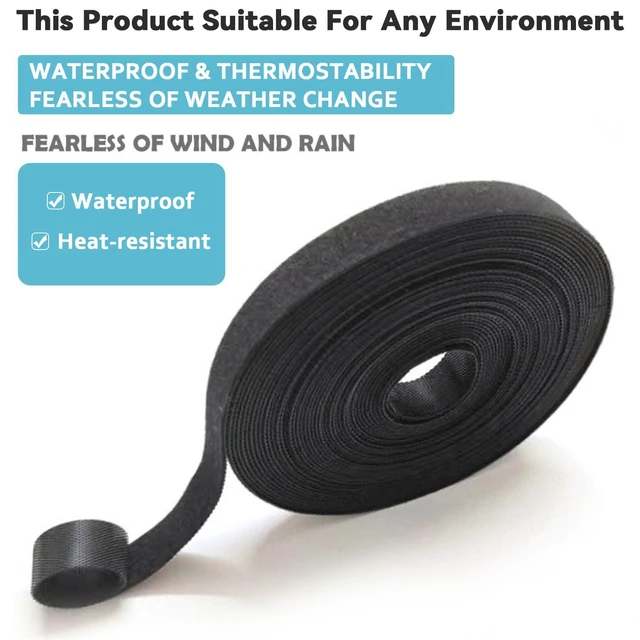 Alt view image 6 of 7 - Black Garden Tie for Garland,17FT Plant Straps for Effective Growing Reusable Plant Tape,Plant Ties for Branches Climbing Plants Supports for Indoor Outdoor Greenhouse
