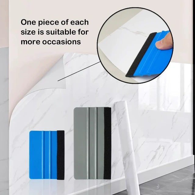 Alt view image 2 of 6 - Peel and Stick Wallpaper Tool Kit with Smoothing Tool for Kitchen, Bathroom, Apartment Wallpaper Hanging and Backsplash
