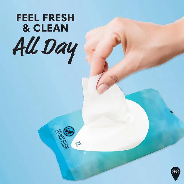 Alt view image 6 of 6 - Summer's Eve Gentle Feminine Wipes, Fragrance Free, 32 Count