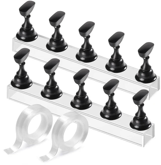 Main image of Magnetic Nail Holder Stand for Painting and Press-On Nails