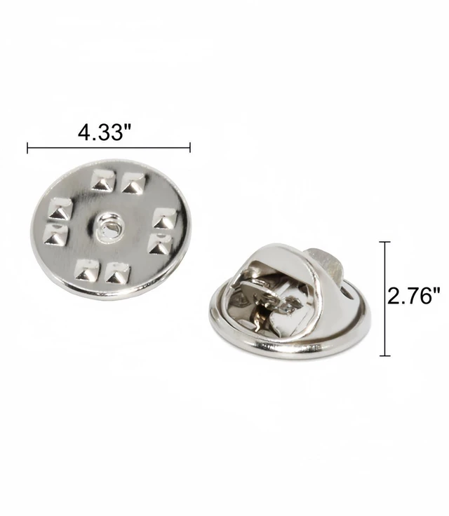 Alt view image 5 of 5 - 50 Pack Lock Pin Backs for Lapel Pins