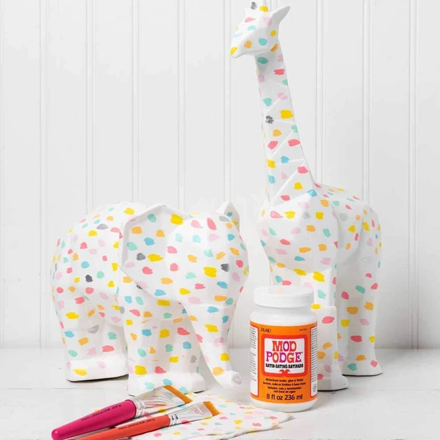 Alt view image 5 of 5 - Mod Podge PLCS11272 Water Base Sealer, Glue, Satin Finish, 8oz, Clear