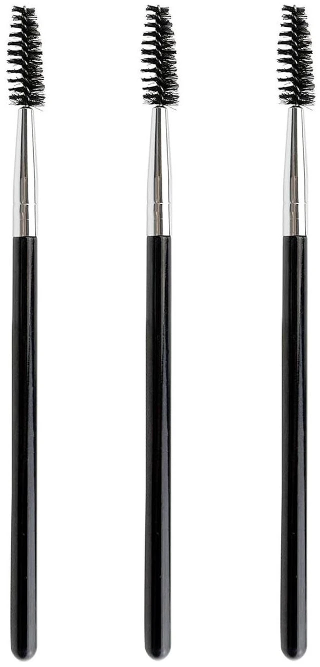 Main image of Quacc 3 PCS Eyelash Spoolies Brush, Makeup Lash Wands, Black
