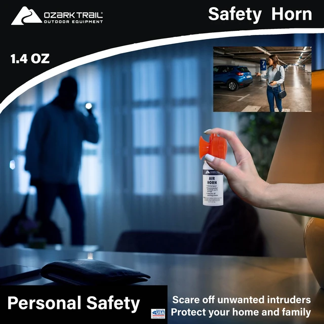 Alt view image 3 of 6 - Ozark Trail Safety Air Horn 1.4 oz