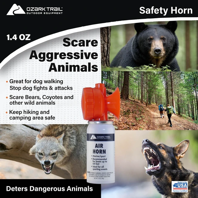 Alt view image 2 of 6 - Ozark Trail Safety Air Horn 1.4 oz