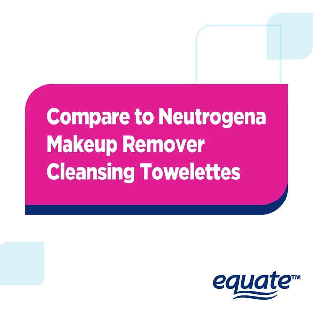 Alt view image 6 of 6 - Equate Makeup Remover Cleansing Towelettes 40 Count