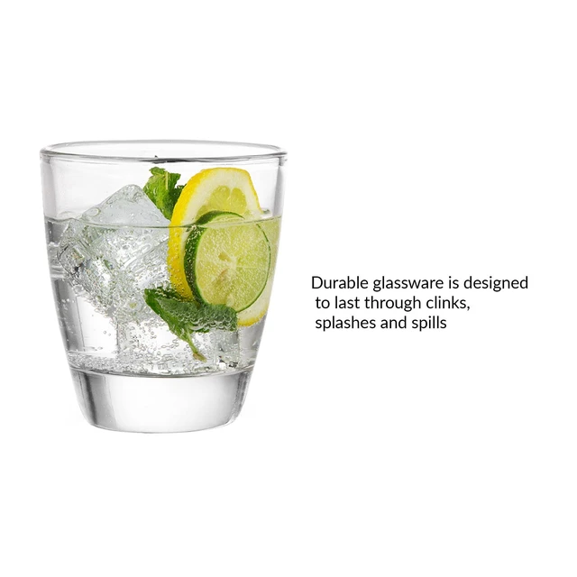 Alt view image 3 of 4 - Better Homes & Gardens Reeve Drinking Glasses, 12.5 oz, Set of 4