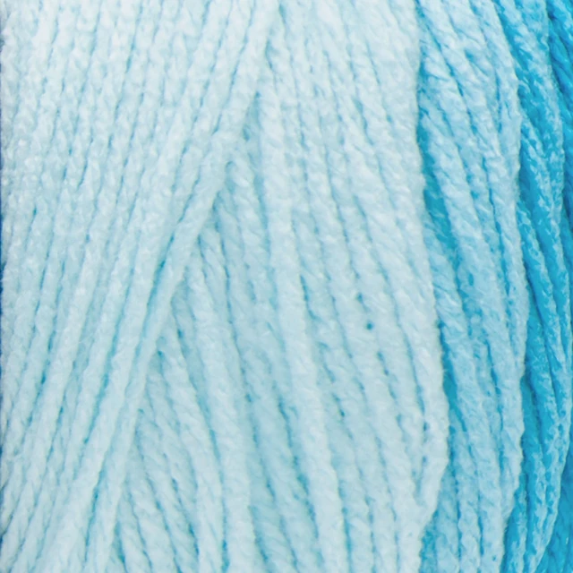 Alt view image 3 of 6 - Red Heart Super Saver Ombre 4 Medium Acrylic Yarn, Scuba, 10oz/283g, 482 Yards