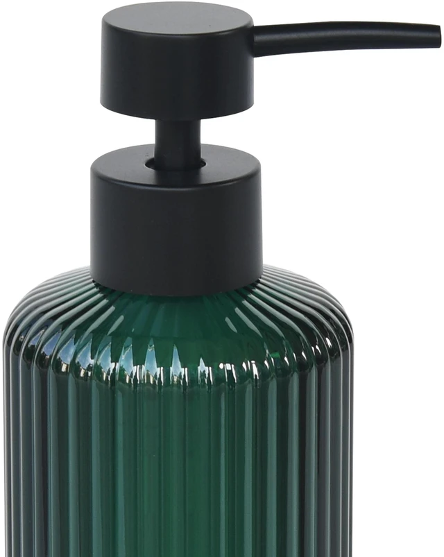 Alt view image 2 of 6 - Mainstays 14 oz Green Plastic Soap & Lotion Pump Dispenser