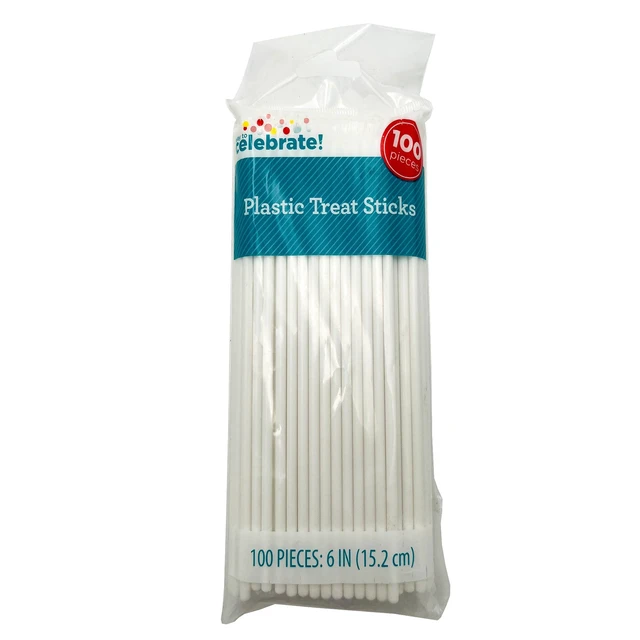 Alt view image 5 of 7 - Way to Celebrate 6" Plastic Treat Sticks, 100 Count