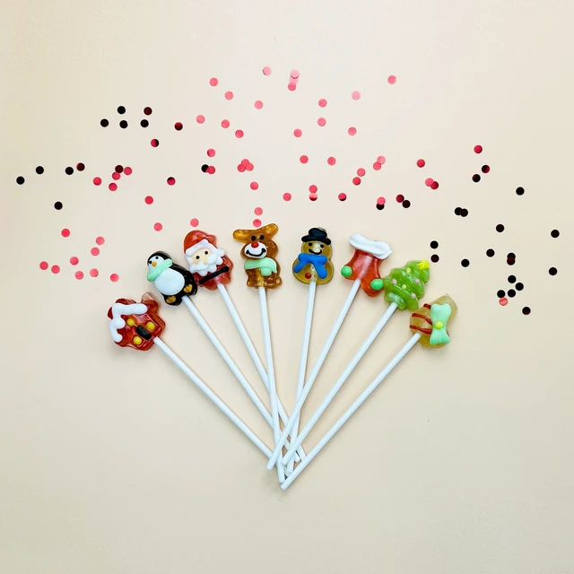 Alt view image 3 of 7 - Way to Celebrate 6" Plastic Treat Sticks, 100 Count