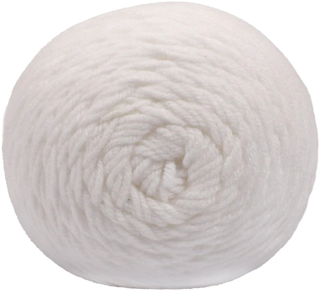 Alt view image 2 of 4 - Mainstays Medium Acrylic Yarn, White, 14oz, 798yd