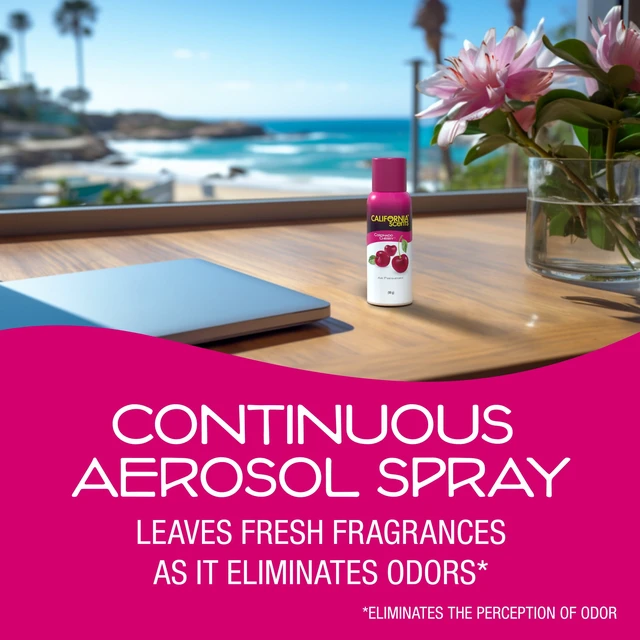 Alt view image 2 of 6 - California Scents Coronado Cherry Car Air Freshener Spray 3.5oz