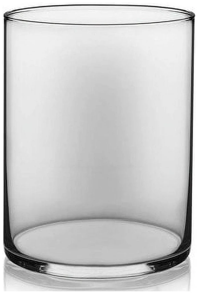 Alt view image 2 of 4 - Libbey Wide Glass Cylinder Floral Vase, 8"Tall and 6"Wide
