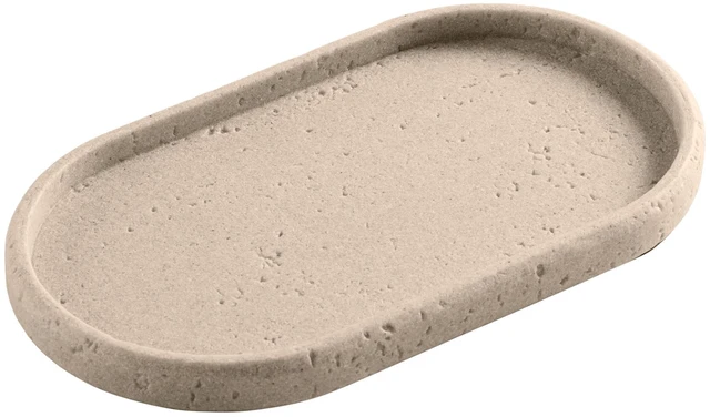 Main image of Better Homes & Gardens Faux Stone Accessory Tray