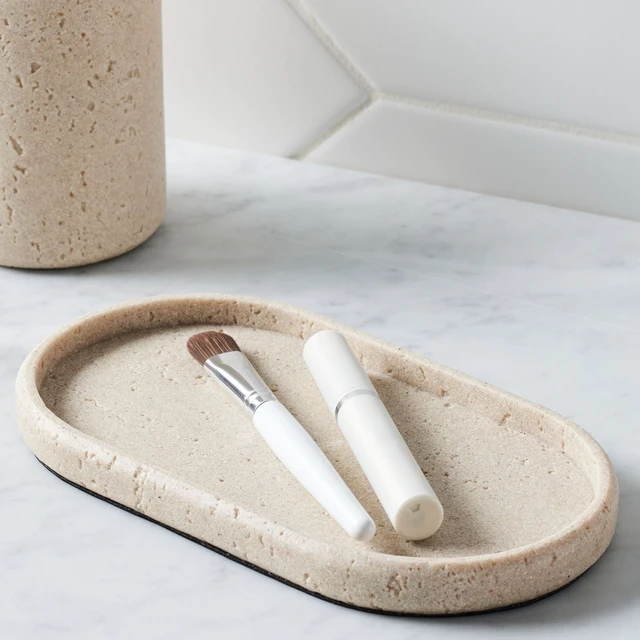 Alt view image 3 of 6 - Better Homes & Gardens Faux Stone Accessory Tray