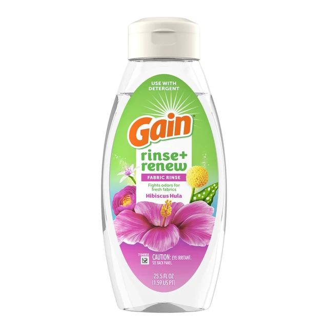 Alt view image 6 of 6 - Gain Odor Fighter Fabric Rinse, Hibiscus Hula Scent, 25.5Fl Oz