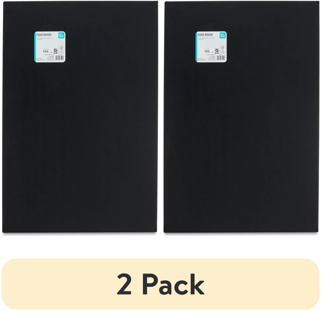Main image of 2-Pack Pen+Gear Black Foam Board 20"x30"