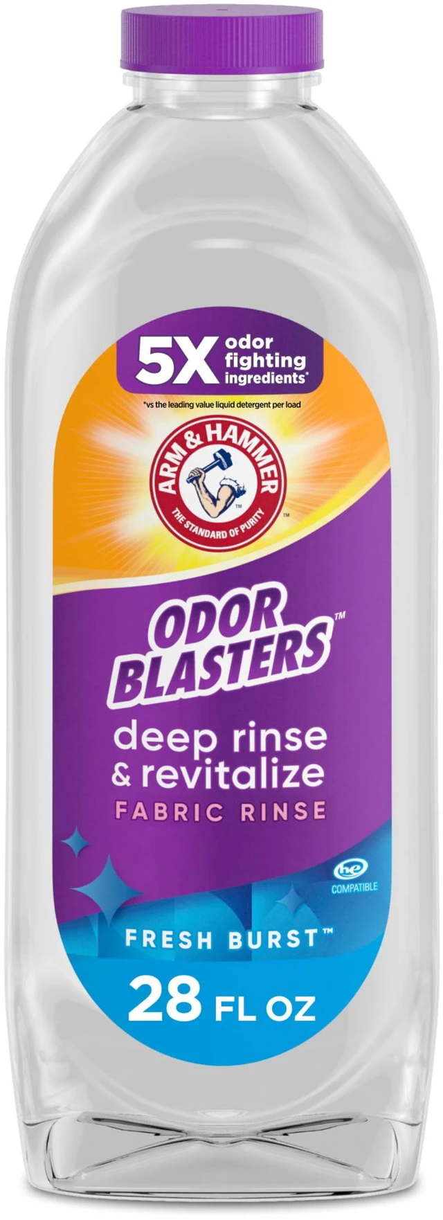 Main image of ARM & HAMMER Odor Blasters Deep Rinse and Revitalize Fabric Rinse Fresh Burst 28 fl oz
