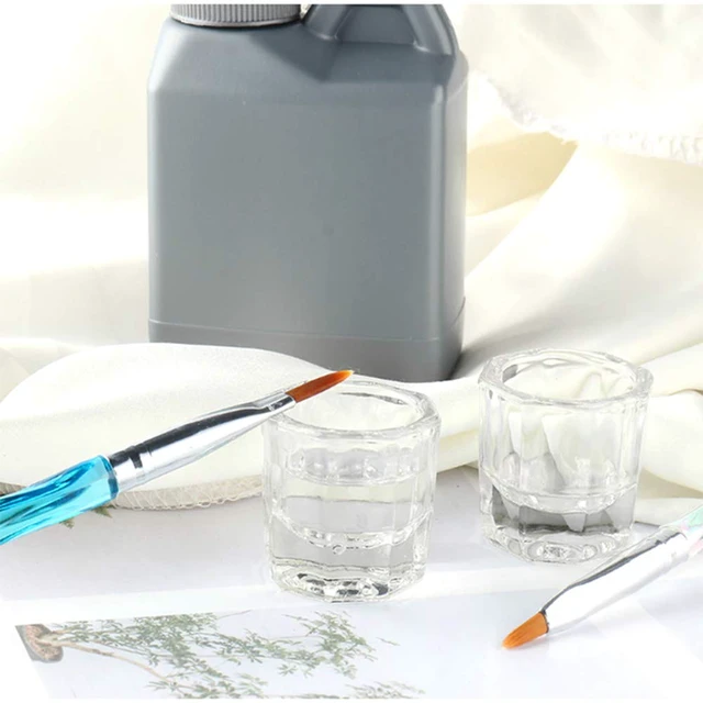 Alt view image 3 of 7 - Bulex Small Dappen Dish for Nails, Clear Glass, 2 Pack