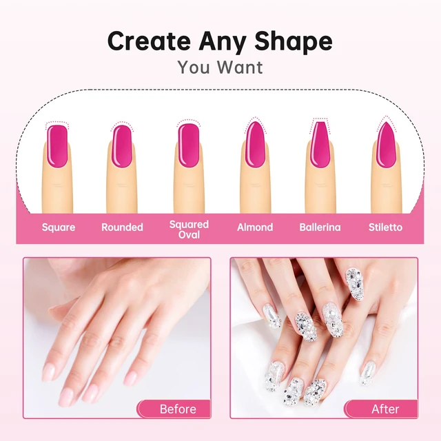 Alt view image 6 of 7 - Chrontier Silk Nail Wrap Instant Reinforce Repair Bandage Tape Protector Self Adhesive Easy Trimmerable for UV Gel Acrylic Nail Art Extension Fiberglass Professional Manicures Tool