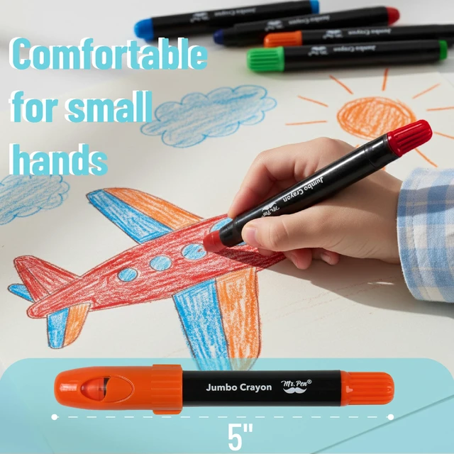 Alt view image 5 of 6 - Mr. Pen- Jumbo Twistable Crayons, 12 Pack, Multicolor