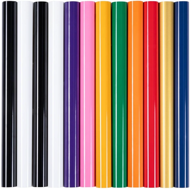 Main image of HTVRONT HTV Heat Transfer Vinyl -13 Pack HTV Vinyl Sheets