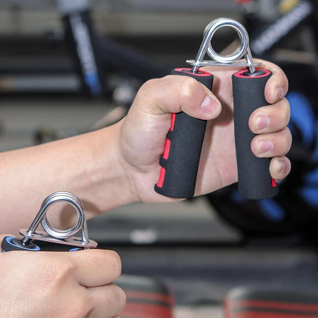 Alt view image 2 of 4 - BOOMIBOO Hand Grip Strengthener, Hand Soft Foam Manual Exerciser, Rapid Increase of Wrist, Forearm and Finger Strength Exercise Equipment, 2 Pack
