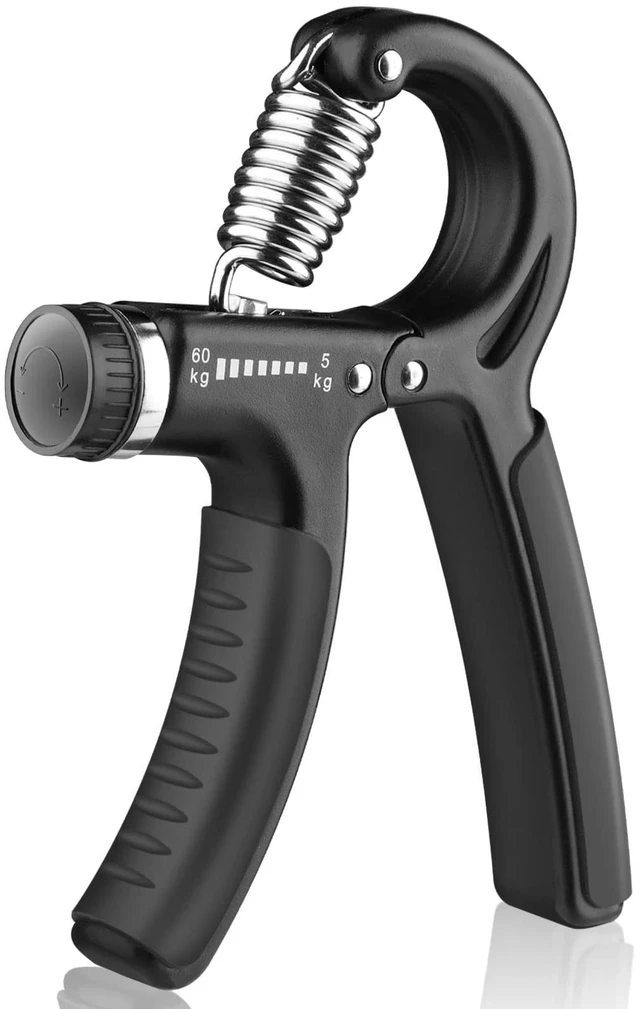 Main image of AIXPI Grip Strength Trainer, Hand Grip Exerciser Strengthener with Adjustable Resistance 11-132 Lbs (5-60kg), Forearm Strengthener, Hand Exerciser for Muscle Building and Injury Recover 1 PACK