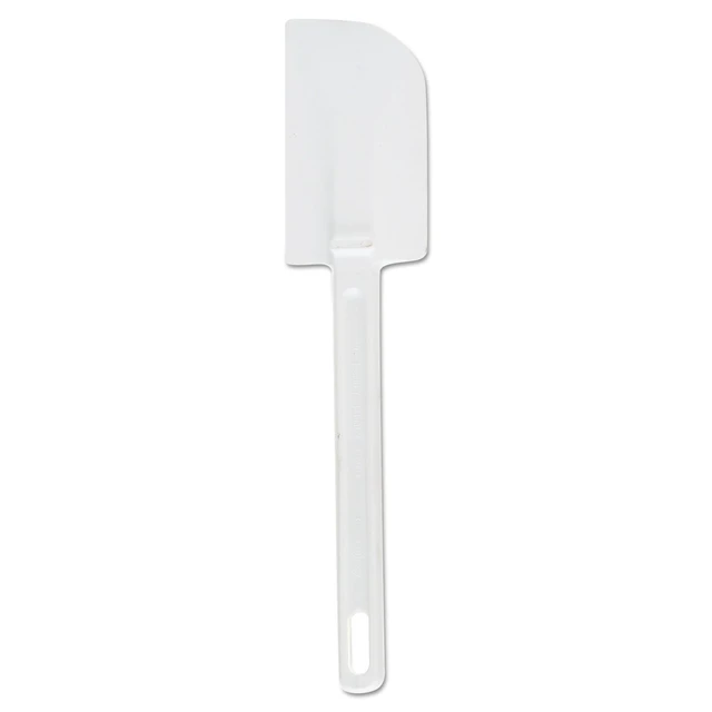 Alt view image 3 of 4 - Rubbermaid Commercial Products Cold Temperature Scraper Spatula, White, 9.5 Inch, Clean-Rest Design