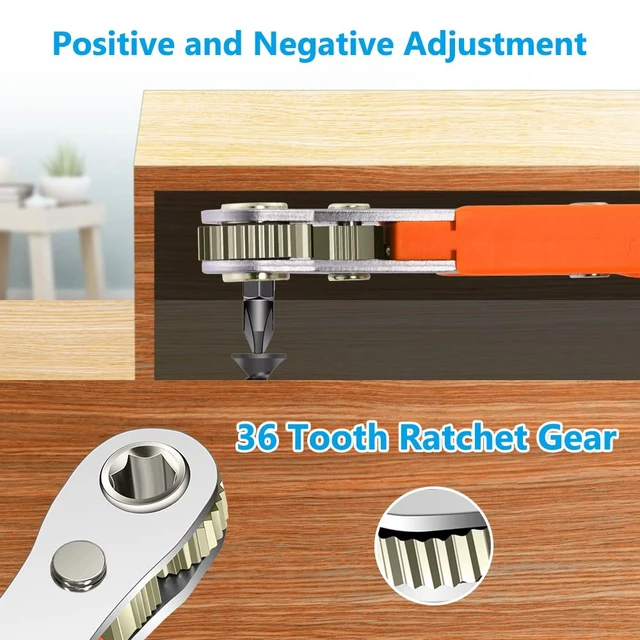 Alt view image 7 of 7 - OSDUE Right Angle Ratchet for Tight Spaces with 1/4" Drive DIY/Home Repair