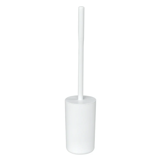 Alt view image 5 of 6 - Mainstays Basics Plastic Toilet Brush and Holder Set, White