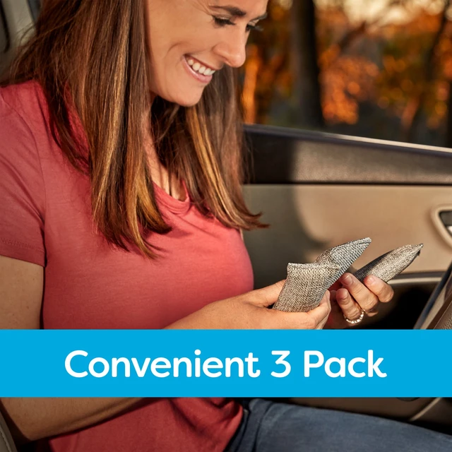Alt view image 5 of 6 - Refresh Your Car! Charcoal Bag Air Freshener, 3 Count